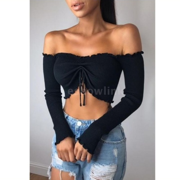 Strapless Ruffle Top - Picture 3 of 8